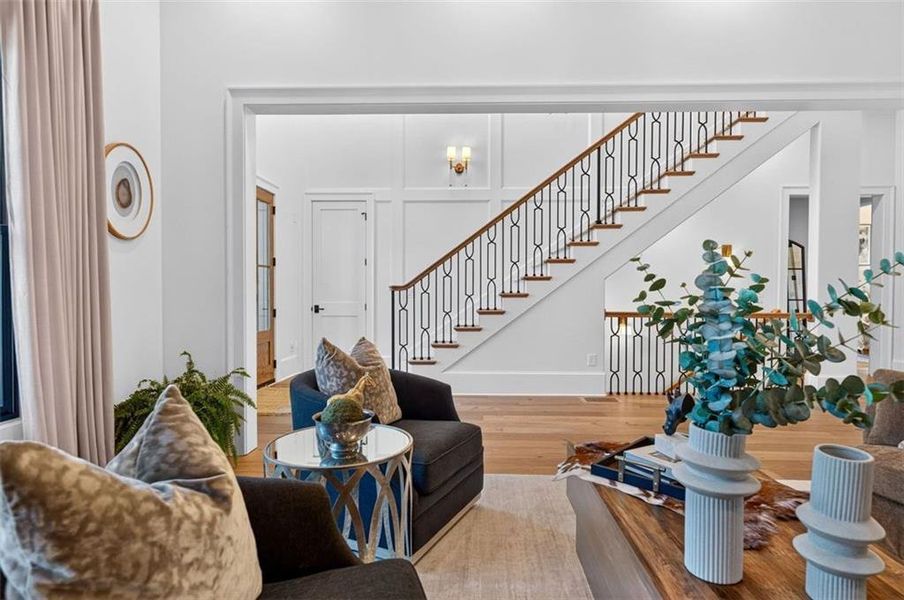 Furnished interior view inside a new home in , Alpharetta (Image 6).
