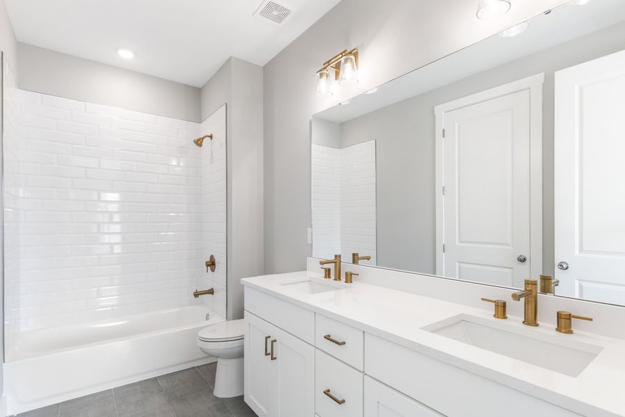 Representative furnished interior of a home built from the Pearl by Brock Built in Nautilus Pointe, Inlet Beach (Image 10).