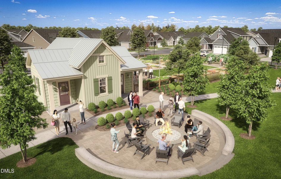 Potting Shed & Fire Pit