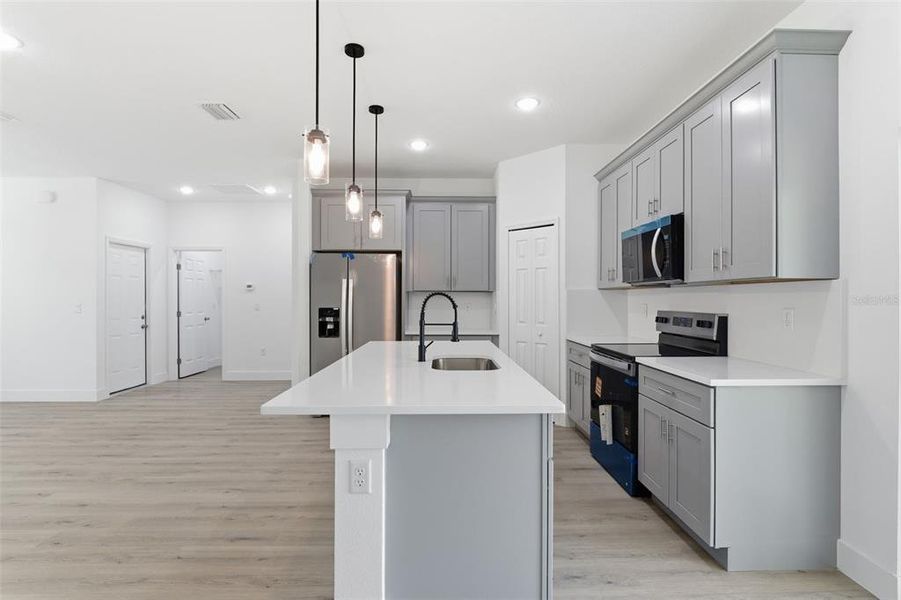 Furnished interior view inside a new home in , Citrus Springs (Image 7). Furnished interior view inside a new home in , Citrus Springs (Image 7).