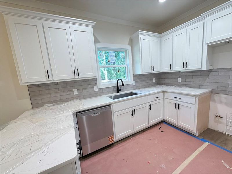 In-progress construction of a new home in , Jefferson, GA (Image 23).