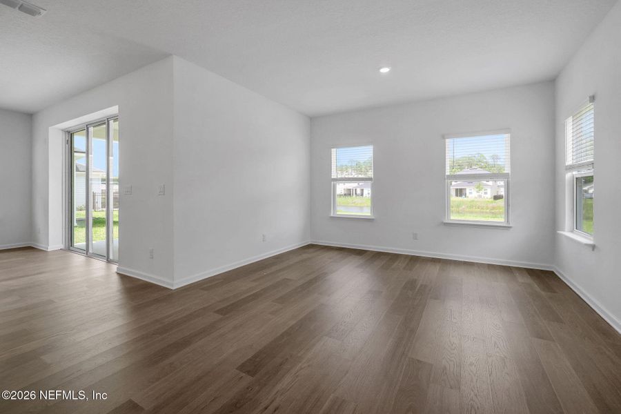 Spacious, unfurnished interior of a new home in TrailMark, St. Augustine (Image 26). Spacious, unfurnished interior of a new home in TrailMark, St. Augustine (Image 26).