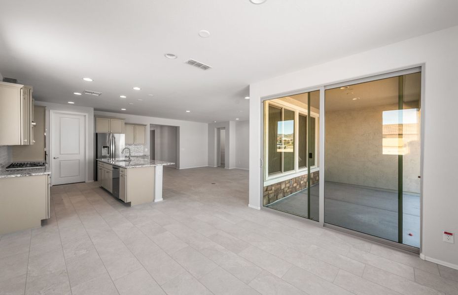 Furnished interior view inside a new home in Sun City Festival, Buckeye (Image 9).