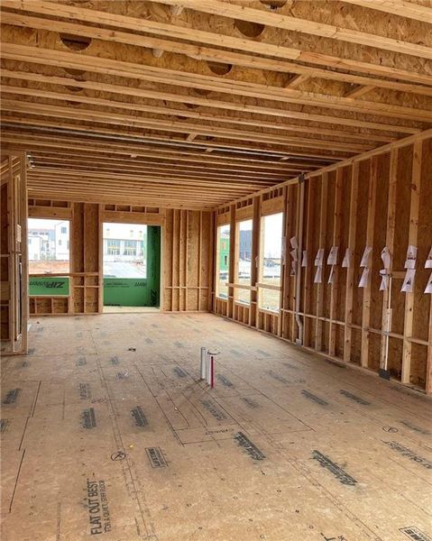 In-progress construction of a new home in , Fayetteville, GA (Image 5).