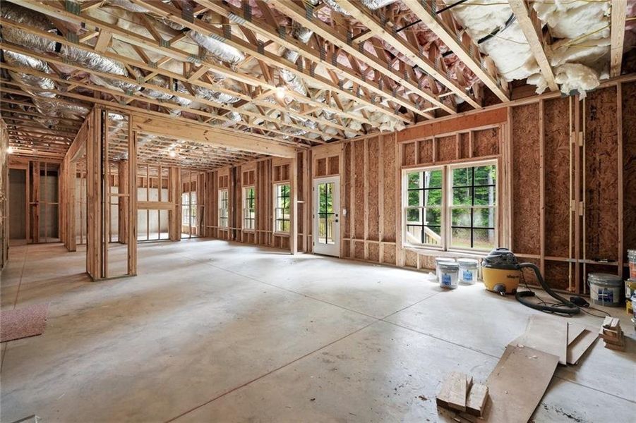 In-progress construction of a new home in , Suwanee, GA (Image 42). In-progress construction of a new home in , Suwanee, GA (Image 42).