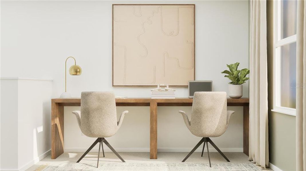 Furnished interior view inside a new home in , St. Cloud (Image 8).