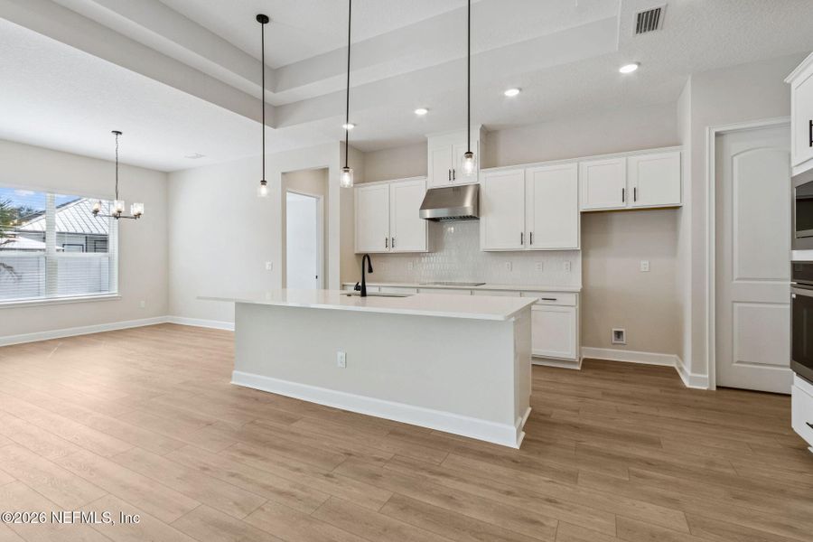 Furnished interior view inside a new home in Sandy Ridge, Yulee (Image 10). Furnished interior view inside a new home in Sandy Ridge, Yulee (Image 10).