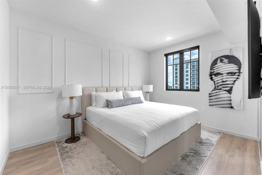 Furnished interior view inside a new home in , Coral Gables (Image 10).