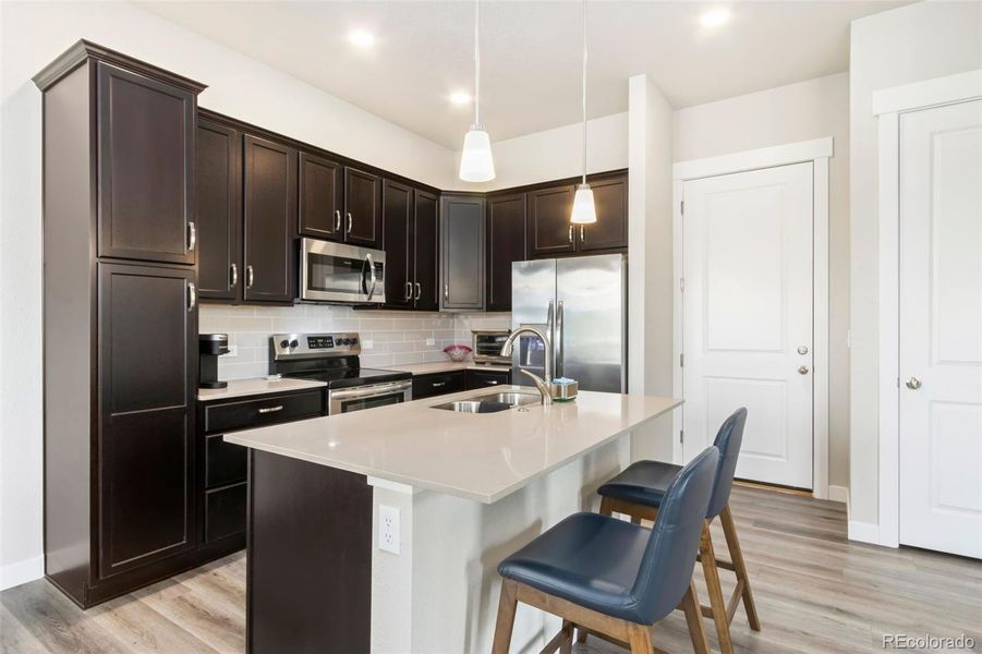 Furnished interior view inside a new home in , Loveland (Image 6).
