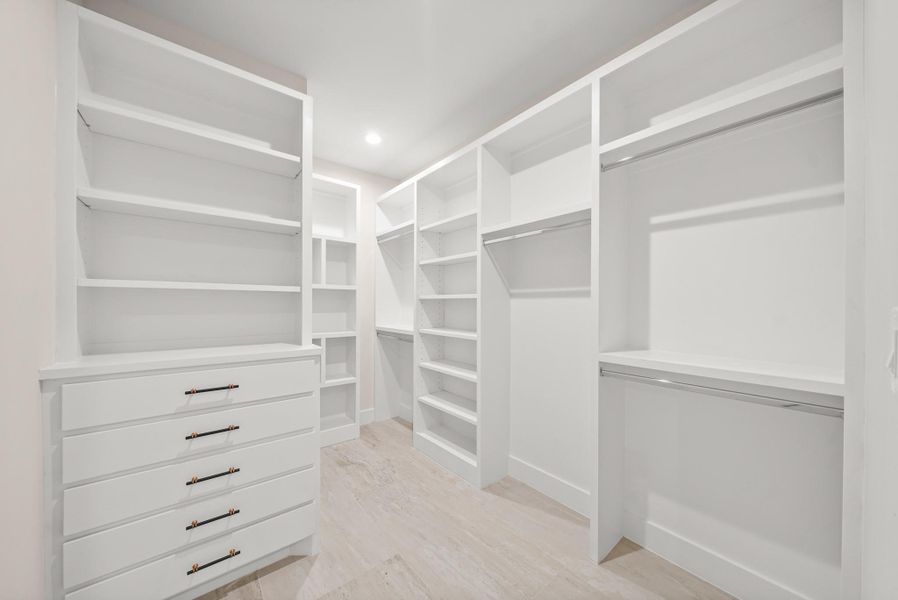 Primary second closet