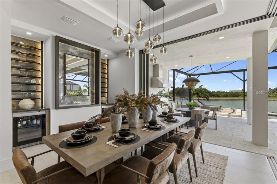Furnished interior view inside a new home in , Venice (Image 54). Furnished interior view inside a new home in , Venice (Image 54).