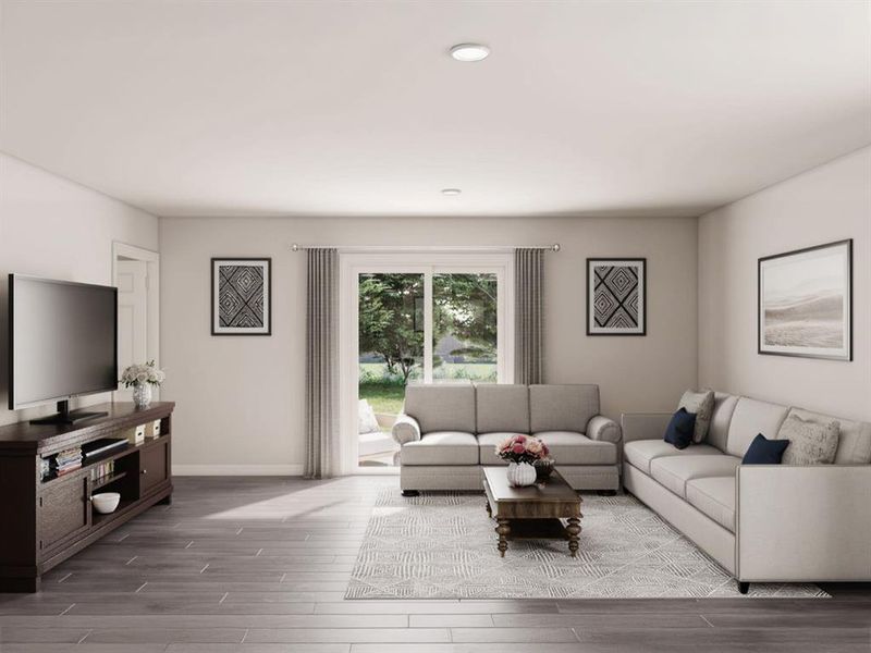 Furnished interior view inside a new home in Victory Estates, Mabank (Image 11).