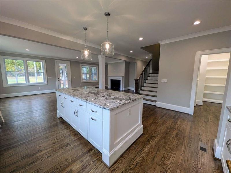 Furnished interior view inside a new home in , Covington (Image 33).