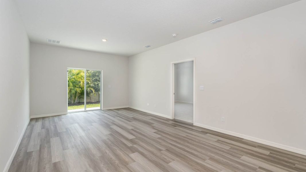 Spacious, unfurnished interior of a new home in Orchid Reserve, Sebastian (Image 12).