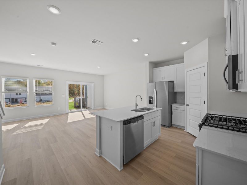 Furnished interior view inside a new home in Northbrook Village Townes, Taylors (Image 3).