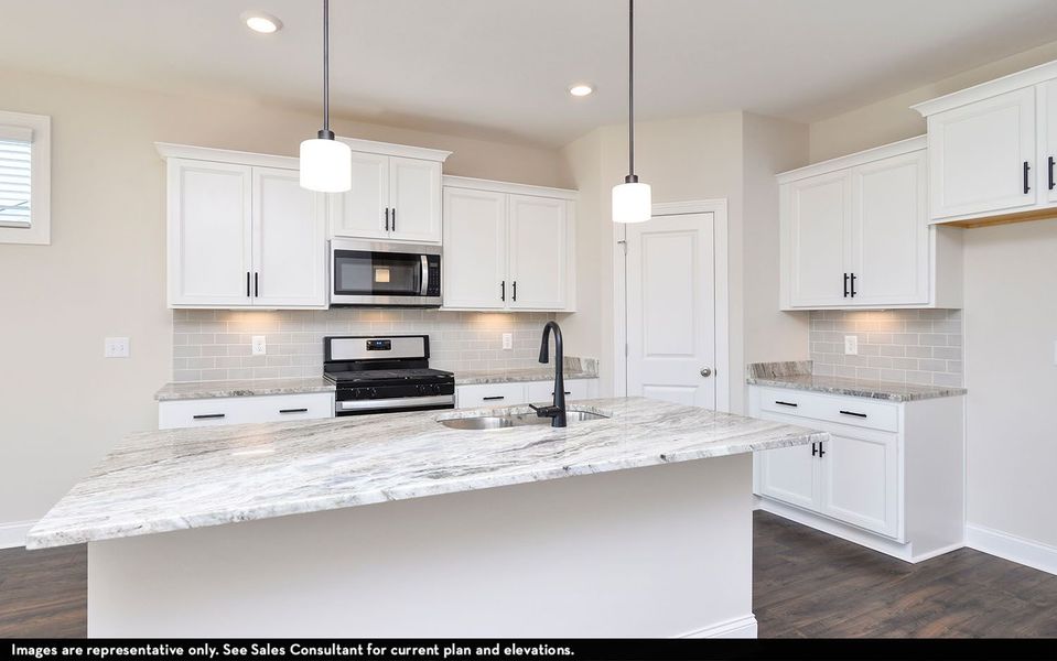 Furnished interior view inside a new home in The Retreat at Norman Farm, Hendersonville (Image 5).