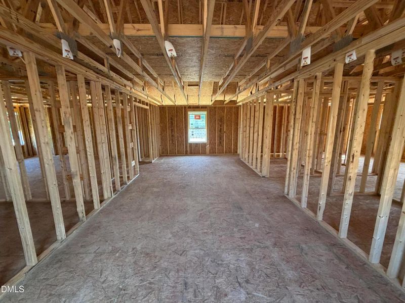 In-progress construction of a new home in Wendell Ridge, Wendell, NC (Image 33).
