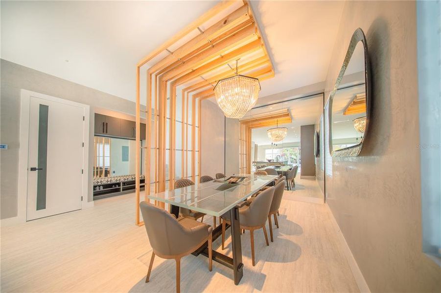 Furnished interior view inside a new home in , Sarasota (Image 3).