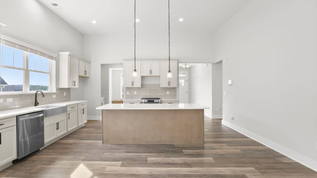 Furnished interior view inside a new home in Arrowood Acres, Enoree (Image 11). Furnished interior view inside a new home in Arrowood Acres, Enoree (Image 11).