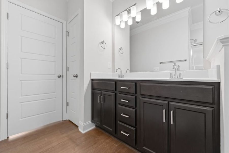 Furnished interior view inside a new home in Sullivans Reserve, Walkertown (Image 17).