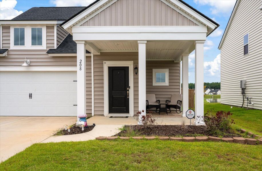 Exterior details and patio area of a home in Cypress Preserve, Moncks Corner (Image 3). Exterior details and patio area of a home in Cypress Preserve, Moncks Corner (Image 3).
