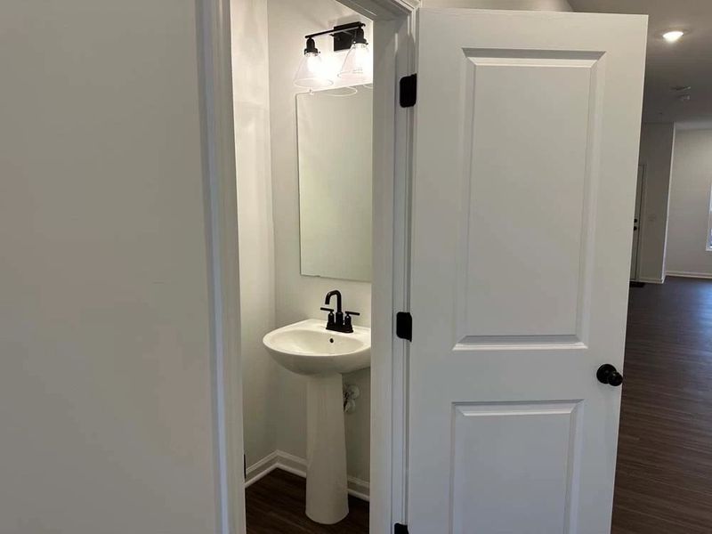 Powder Bathroom on First Floor