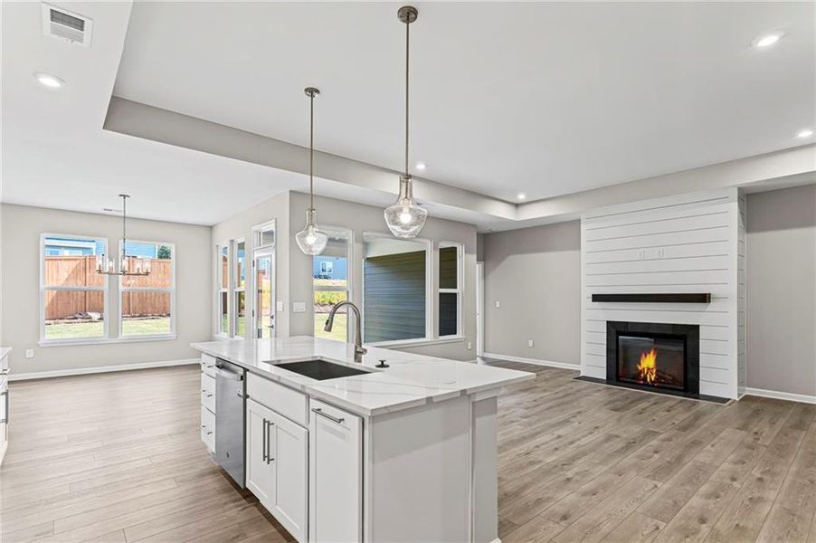 Furnished interior view inside a new home in The Reserve At Liberty Park, Braselton (Image 9). Furnished interior view inside a new home in The Reserve At Liberty Park, Braselton (Image 9).