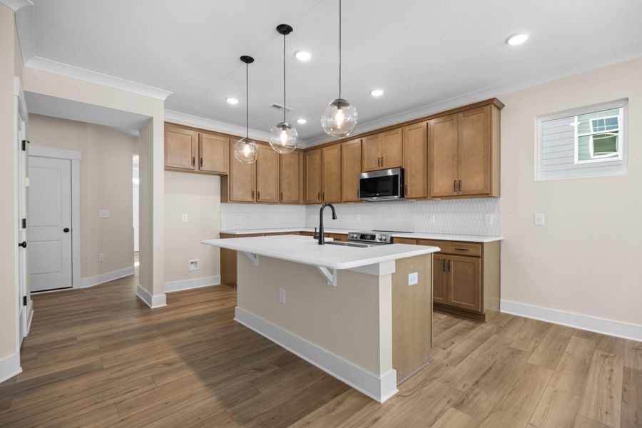 Furnished interior view inside a new home in Harbor Crossing, Greensboro (Image 8).
