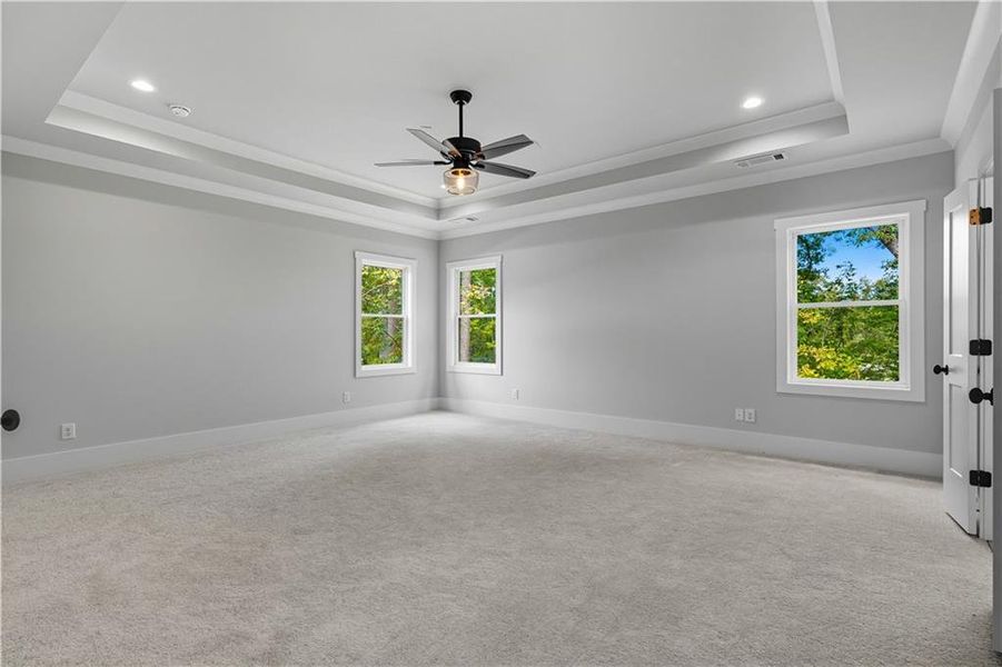 Spacious, unfurnished interior of a new home in , Canton (Image 40).