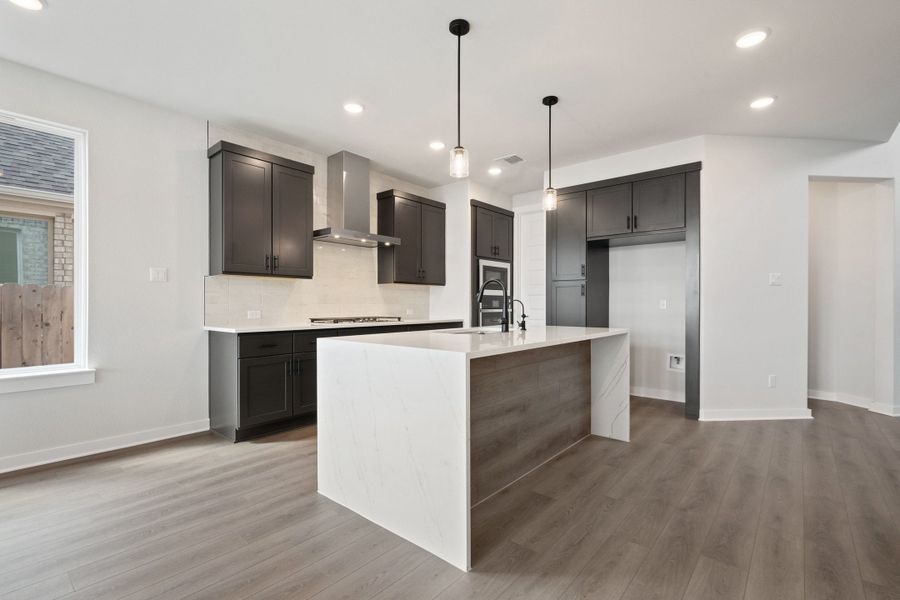 Furnished interior view inside a new home in Flora, Hutto (Image 9).