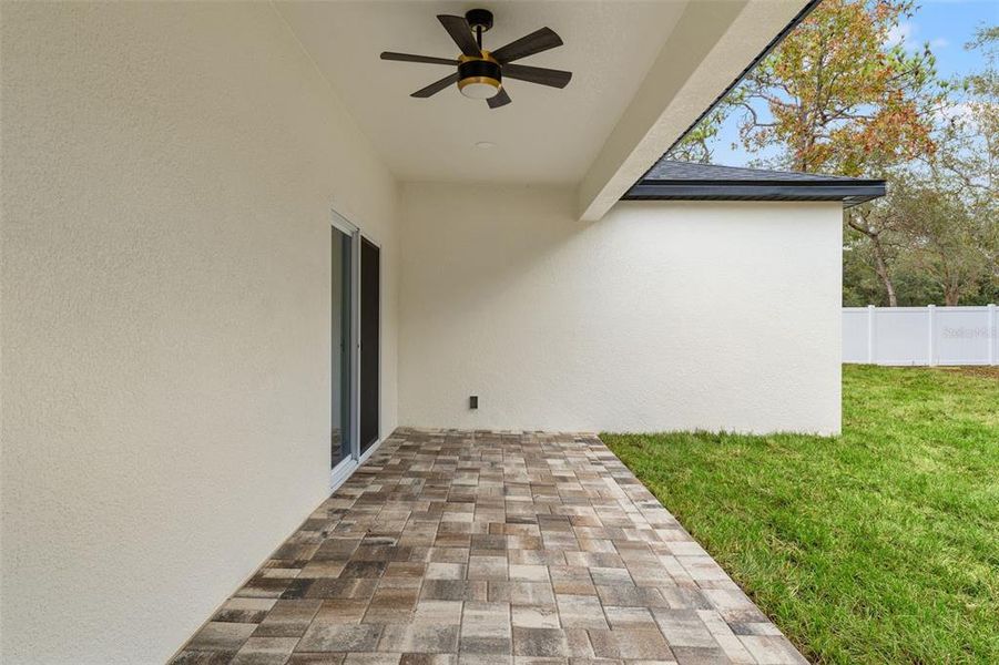 Exterior details and patio area of a home in , Weeki Wachee (Image 30). Exterior details and patio area of a home in , Weeki Wachee (Image 30).