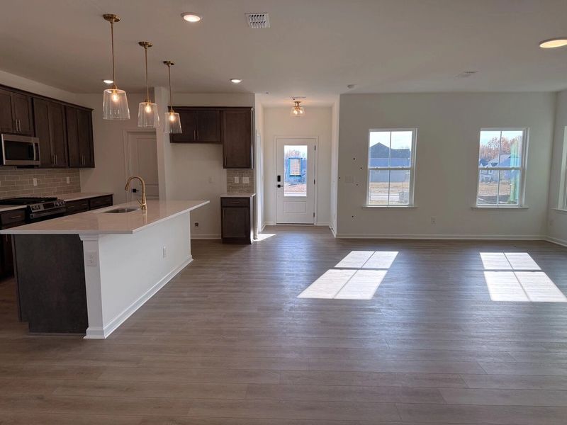 Family Room featuring AW Collection® Oxford - Relaxed living with timeless tones.