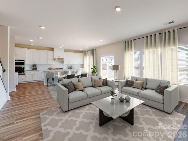 Photo is not of the actual home, but is an inspirational photo of builder’s model home and may depict options, furnishings, and/or decorator features that are not included