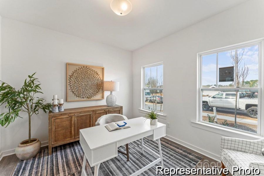 Furnished interior view inside a new home in Heritage Hall, Statesville (Image 10). Furnished interior view inside a new home in Heritage Hall, Statesville (Image 10).
