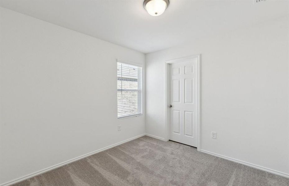 *Model representation. Some features and options may differ - Spacious secondary bedroom