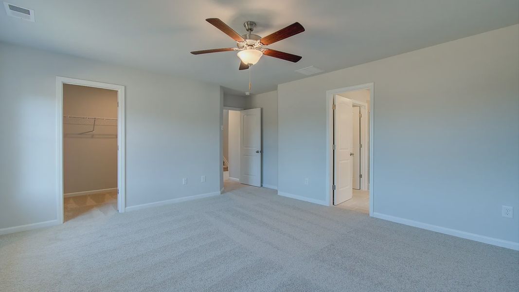 Furnished interior view inside a new home in McClure Farms, Columbia (Image 16). Furnished interior view inside a new home in McClure Farms, Columbia (Image 16).
