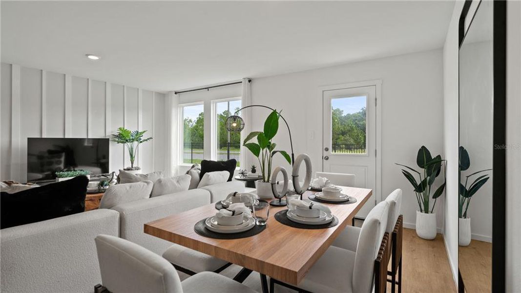 Furnished interior view inside a new home in , Davenport (Image 17).