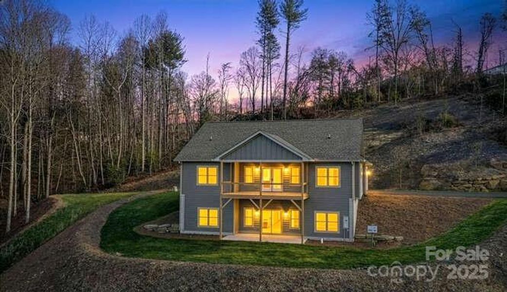Exterior details and patio area of a home in , Fletcher (Image 19).