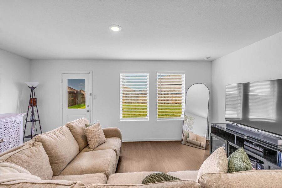 Furnished interior view inside a new home in Tavola, New Caney (Image 11).