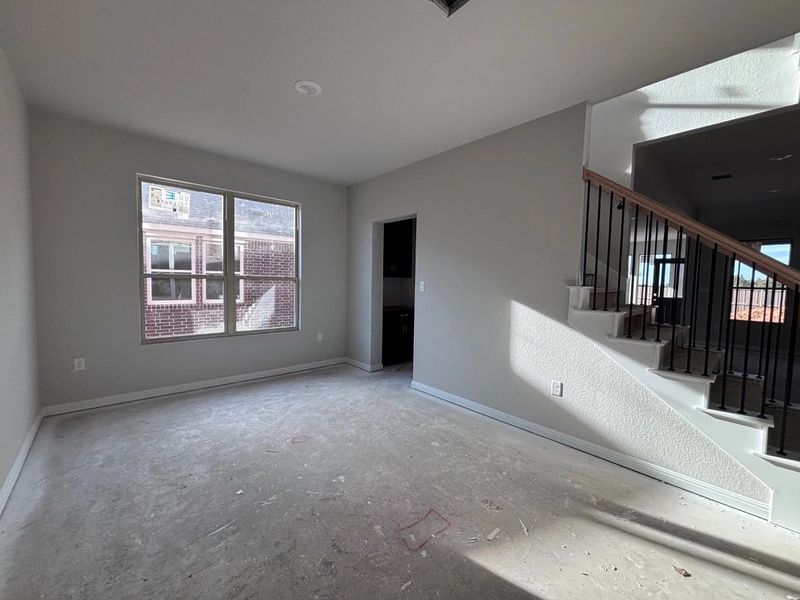 In-progress construction of a new home in The Colony, Bastrop, TX (Image 9).