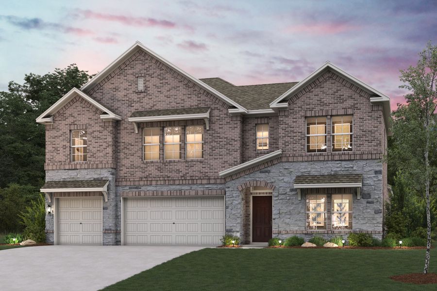 Cadence Elevation C at The Prestige Collection at Overland Grove in Forney, TX by Century Communities