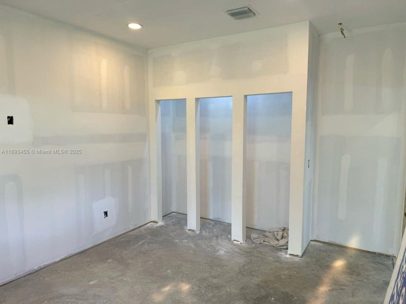 In-progress construction of a new home in , Clewiston, FL (Image 2).