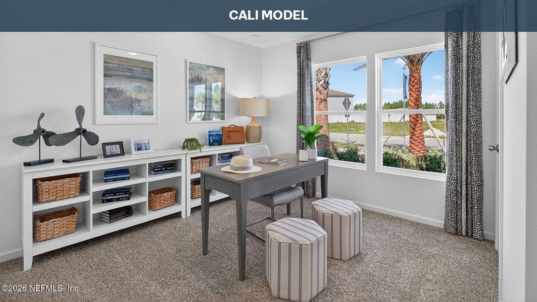 Furnished interior view inside a new home in , Palm Coast (Image 24).