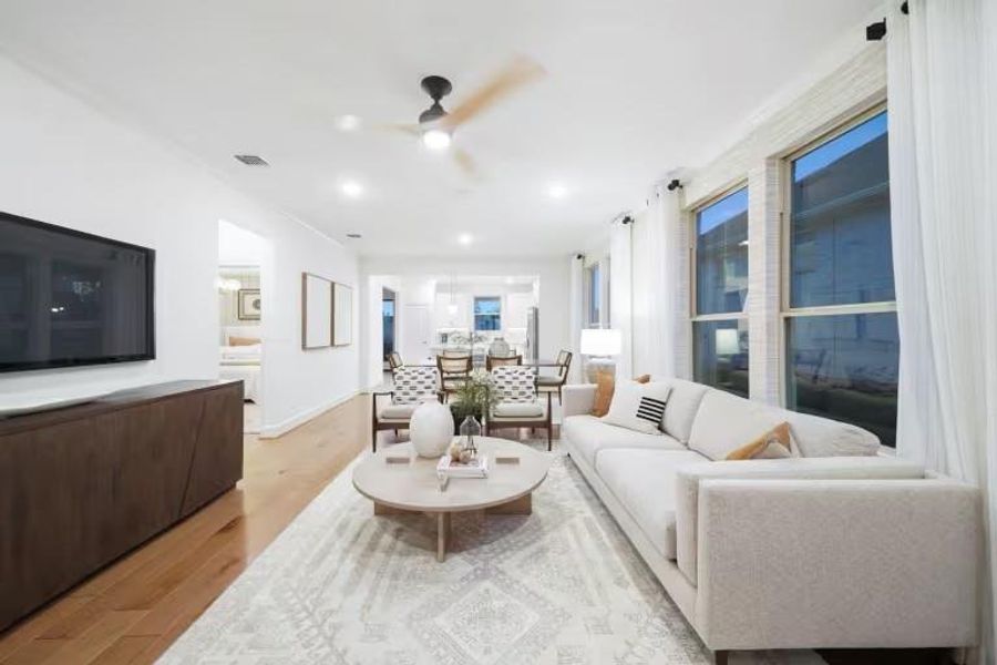 MODEL HOME images may NOT be consistent with the finished product.