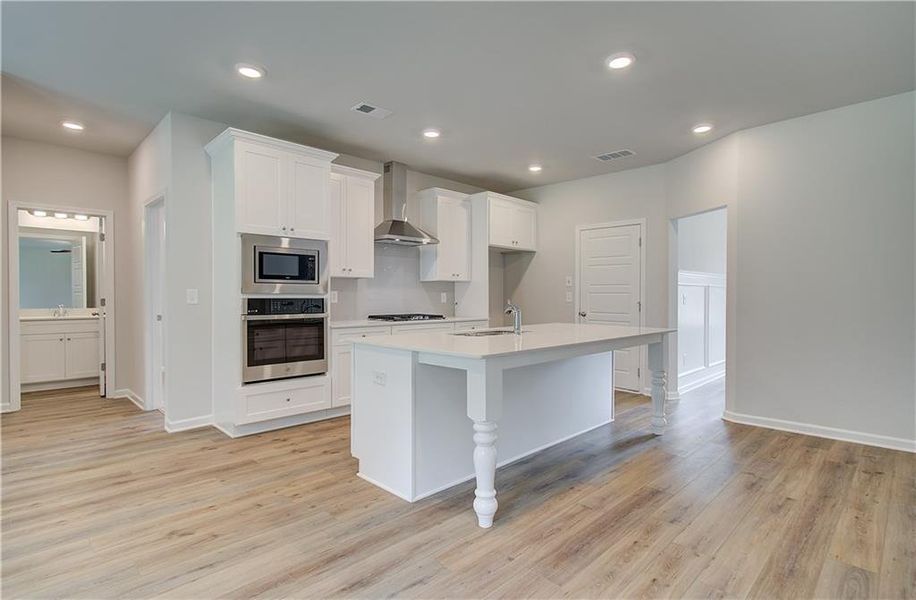 Furnished interior view inside a new home in Grandview at Millers Mill, Stockbridge (Image 6).