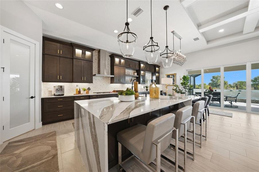 Furnished interior view inside a new home in , Venice (Image 6).