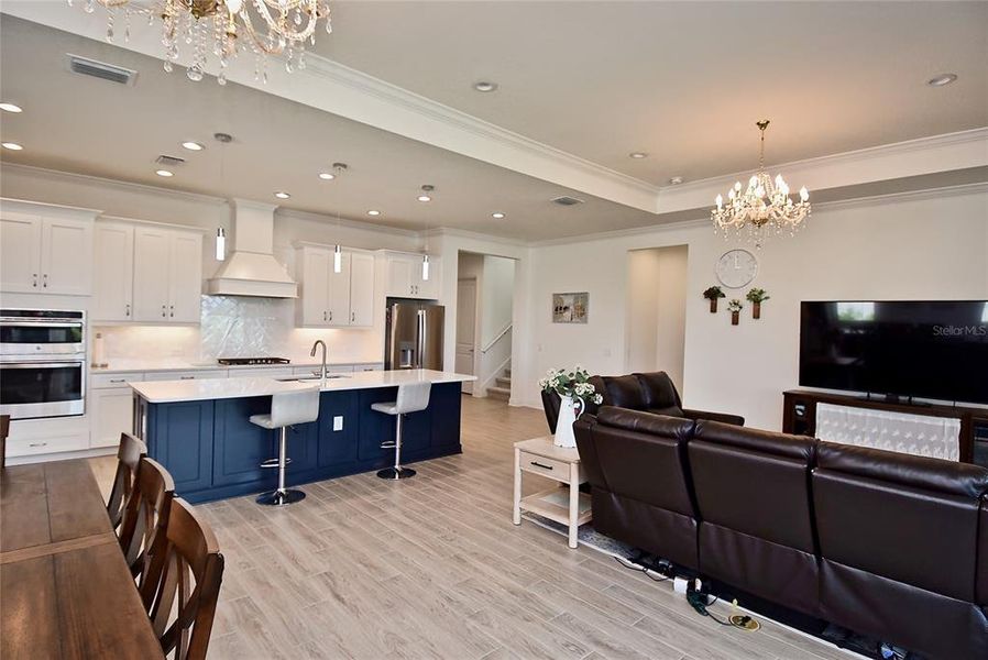 Furnished interior view inside a new home in , Nokomis (Image 25).