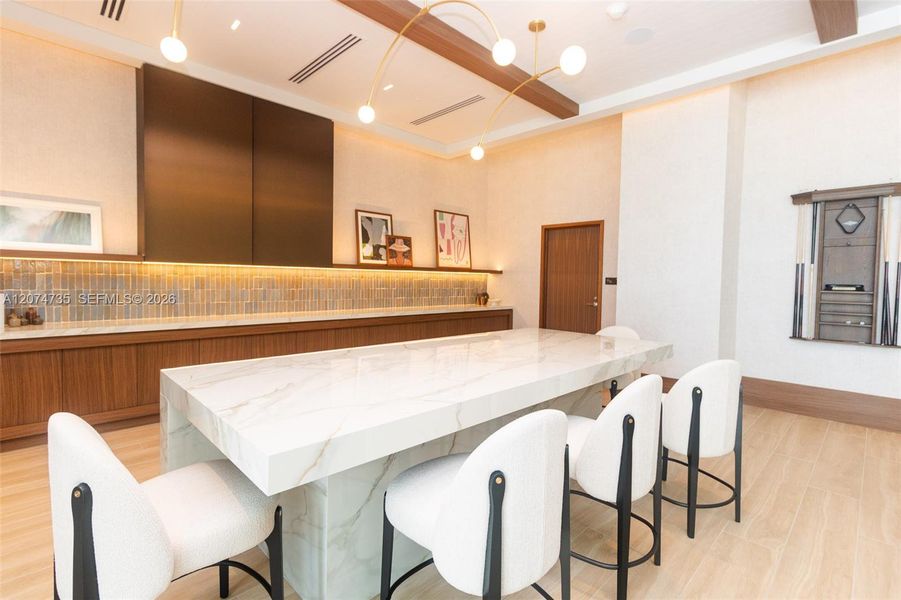 Furnished interior view inside a new home in , North Miami (Image 33).