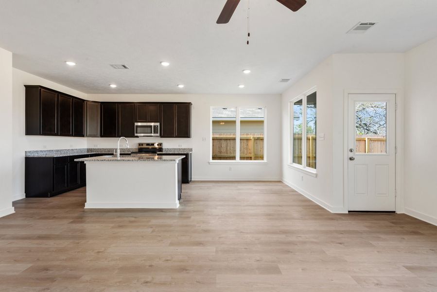 Furnished interior view inside a new home in The Reserve at Foxwood, Bryan (Image 5).
