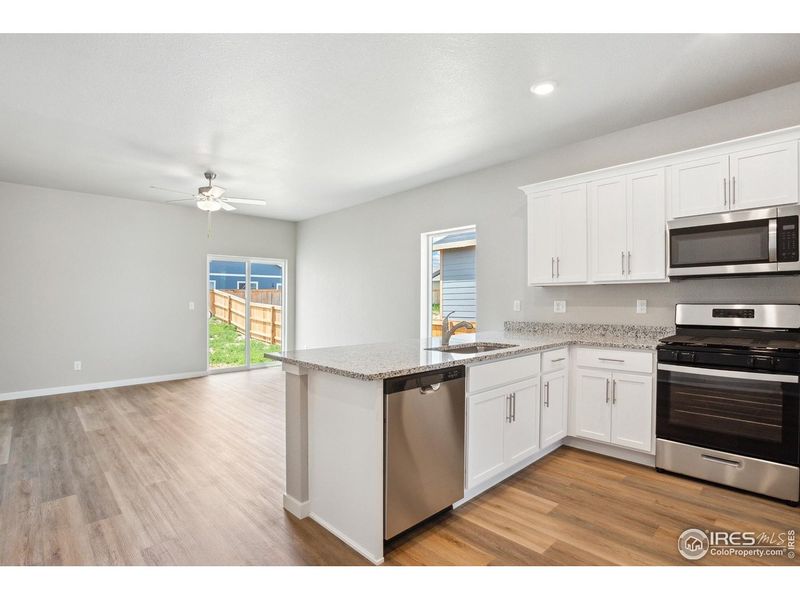 Furnished interior view inside a new home in Hidden Valley Farm, Severance (Image 3).